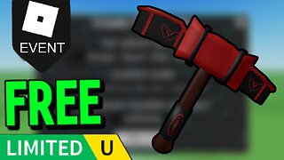 How To Get Hammer of the Wicked Evil in UGC Limited Codes (ROBLOX FREE LIMITED UGC ITEMS)