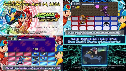 Mega Man Battle Network Legacy Collection [April 14,2023 Release Trailer]