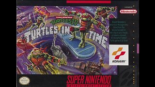 Teenage Mutant Ninja Turtles: Turtles in Time SNES Gameplay