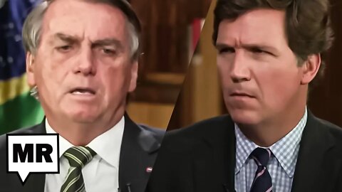 Tucker Carlson Gets INSANE Response During Interview With Jair Bolsonaro