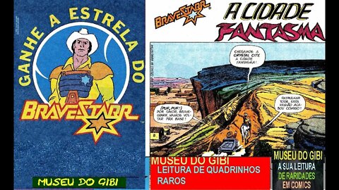 1 BRAVE STARR EM A CIDADE FANTASMA-#museudogibi #quadrinhos #comics #mangal