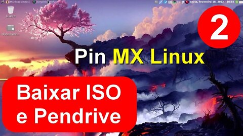 2- Pin MX Linux - Baixando a ISO e criando o pendrive de Boot pelo Rufus