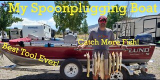 A tour of my Spoonplugging boat, How it's equipped plus tips and tricks!