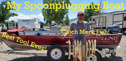 A tour of my Spoonplugging boat, How it's equipped plus tips and tricks!