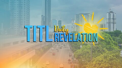 TITL Daily Revelation (I Am Alive In Christ For The Pleasure Of God) 1/6