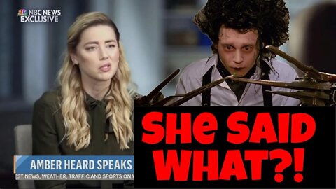 Amber Heard Today Show Body Language Festival of Lies Continues