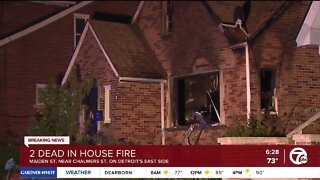 Man, woman, found dead inside home in Detroit following house fire on east side