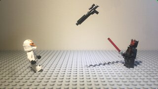 Stop Motion Test Using The Force