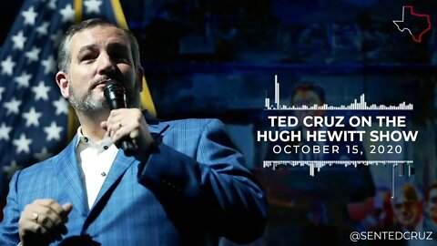 Cruz on the Hugh Hewitt Show Discusses Big Tech Censorship & Judge Barrett's Confirmation Hearing