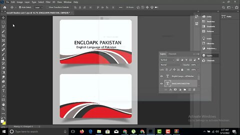 how to make ID card in Photoshop step by step