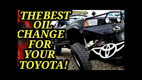 The best oil for a 2nd gen toyota 4runner