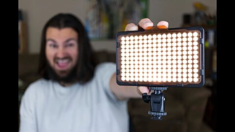 Neewer 176 LED Light Panel Unboxing Review