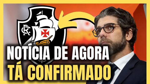 SAIU AGORA! TORCIDA ENLOUQUECE ! EXPLODIU A WEB| NOTÍCIAS DO VASCO