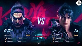 TEKKEN 8 - Kazuya vs Jin (FT2) (Closed Beta Test)