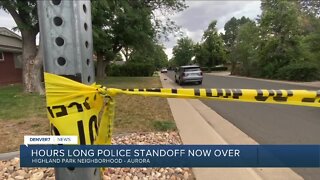 Man injured after hours-long standoff with Aurora police