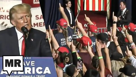 Trump Goes Full Q Death Cult During Ohio Rally