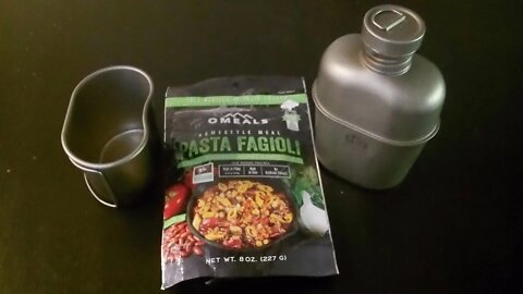 Omeals Pasta Fagioli - self heating meal