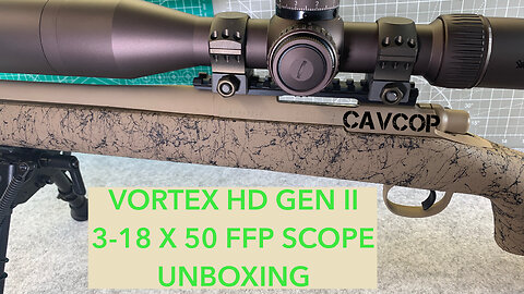 Vortex Razor HD II Unboxing