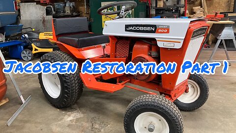 Jacobsen Chief 800 Restoration part 1