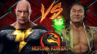 Black Adam Vs Shang Tsung - Mortal Kombat 9 Mod