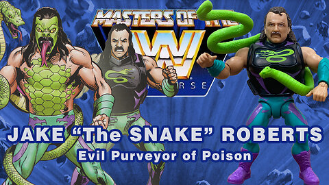 Jake "The Snake" Roberts - Masters of the WWUniverse - Unboxing and Review