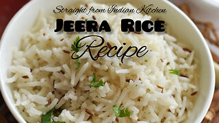 JEERA RICE / CUMIN RICE full recipe Straight from Indian Kitchen