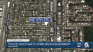 Boca Raton couple robbed during early-morning home invasion