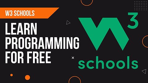 W3Schools (Learn Programming For Free)