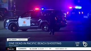 1 person killed in Pacific Beach shooting