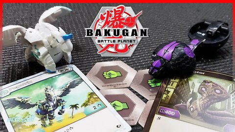 Abrindo HAOS PEGATRIX e DARKUS FANGZOR Bakugan Battle Planet