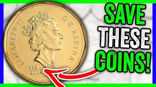 10 RARE CANADIAN DOLLAR COINS WORTH MONEY - VALUABLE FOREIGN COINS TO LOOK FOR!!