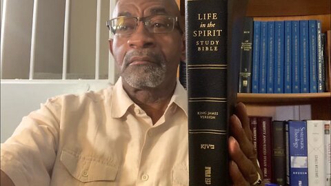 Life In The Spirit Study Bible - KJV Top Grain Letter