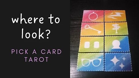 Where You'll Find Your Lost Objects Pick a Card Tarot Reading