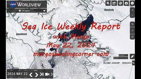 Sea Ice Weekly Report with Margo (May 22, 2024)