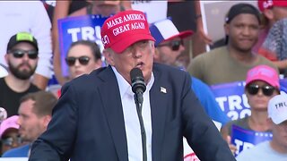 Full speech: Trump holds first rally since debate against Biden
