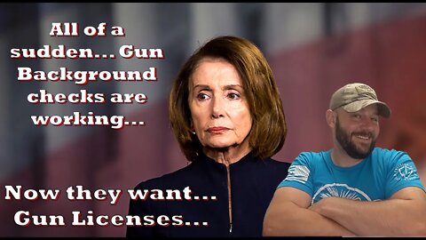 Now they want Gun Licenses?… because existing Background checks are… working???