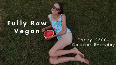 What I Eat in a Weekend | Raw Vegan in the Northern Canadian Countryside