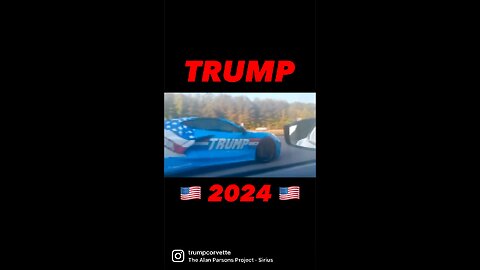 TrumpCorvette Rolling to Cars & Coffee May 6 2023