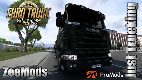ETS2 1.43 Just Trucking (Euro Truck Simulator 2) Scania Series 4