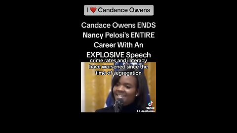 Candice Owens shares the truth