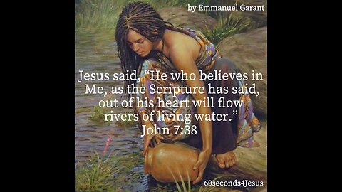 Living Water of Jesus Christ