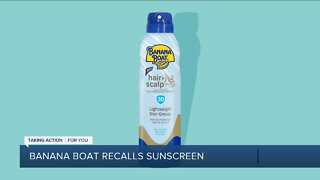 Banana Boat sunscreen recalled due to traces of cancer-causing chemical benzene