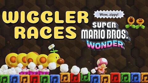 Super Mario Bros. Wonder - All Wiggler Races