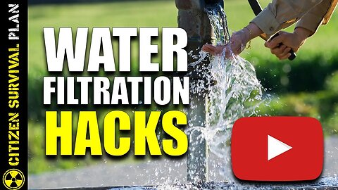 How to Make Clean Drinking Water when #shtf 💦 | #waterfiltration #prepping
