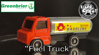 "Fuel Truck" in Silver/Orange- Model by Greenbrier Int. Inc.