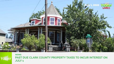 Past due Clark County property taxes to incur interest on July 1