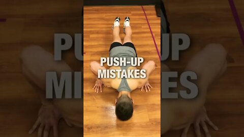 🚫 AVOID THIS PUSH-UP MISTAKE‼️ #Shorts