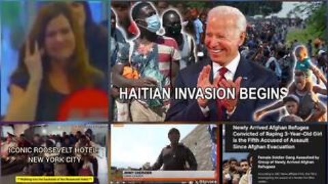 Crown Proxy Biden Imports Clinton/Haiti "Cannibal Club" Child Rape Gangs to USA to Subdue Americans