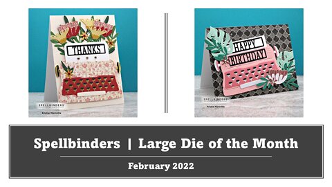 Spellbinders | February 2022 Large Die of the Month