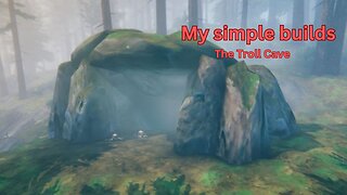 Valheim - My simple builds #1 - The Troll Cave